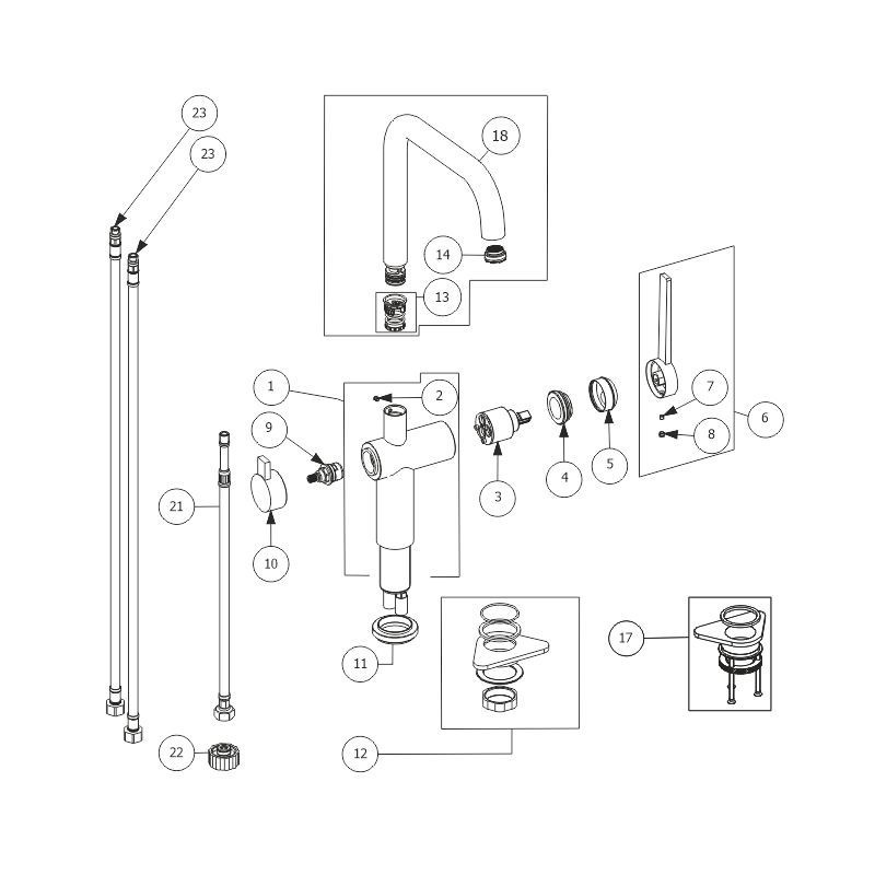 spare parts, antrazite