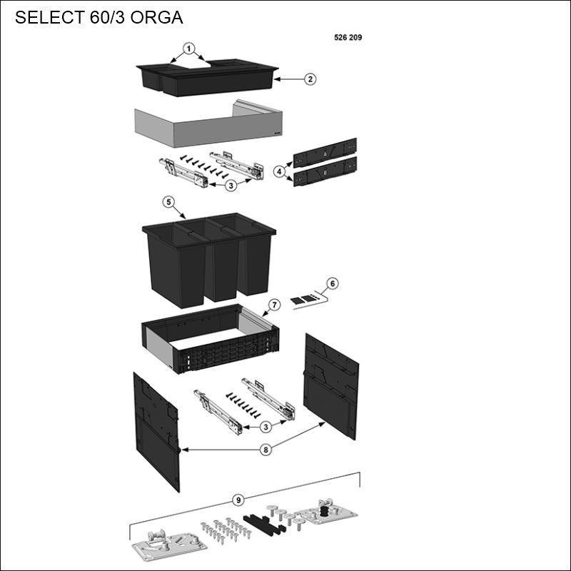 VARAOSAT BLANCO SELECT II ORGA 60/3