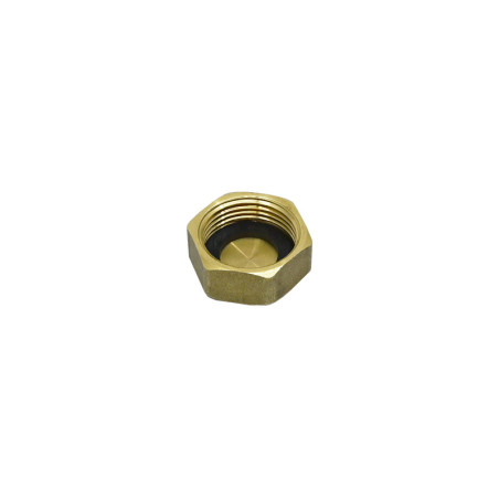 24) Dishwasher hose plug, brass