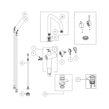 spare parts LAPETEK LINOPIN-A