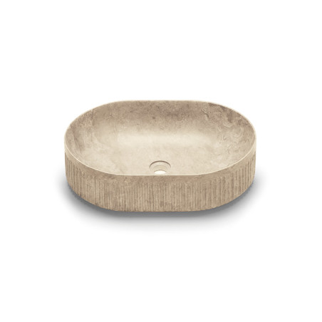 STRIAE OVAL beige kivi