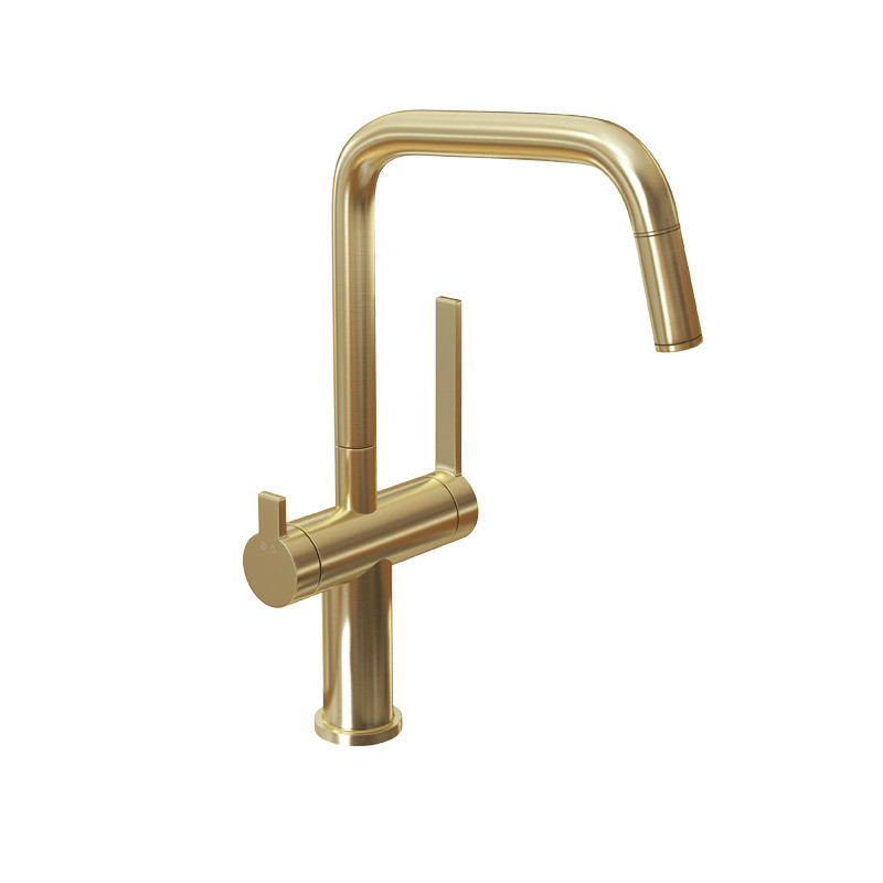 LAPETEK LINO-SA, satin gold, dishwasher valve