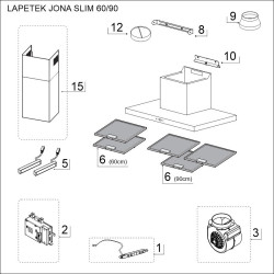 LAPETEK JONA SLIM 60/90