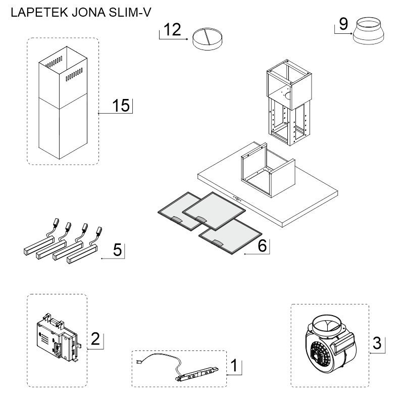 SPAREPARTS JONASLIM-V