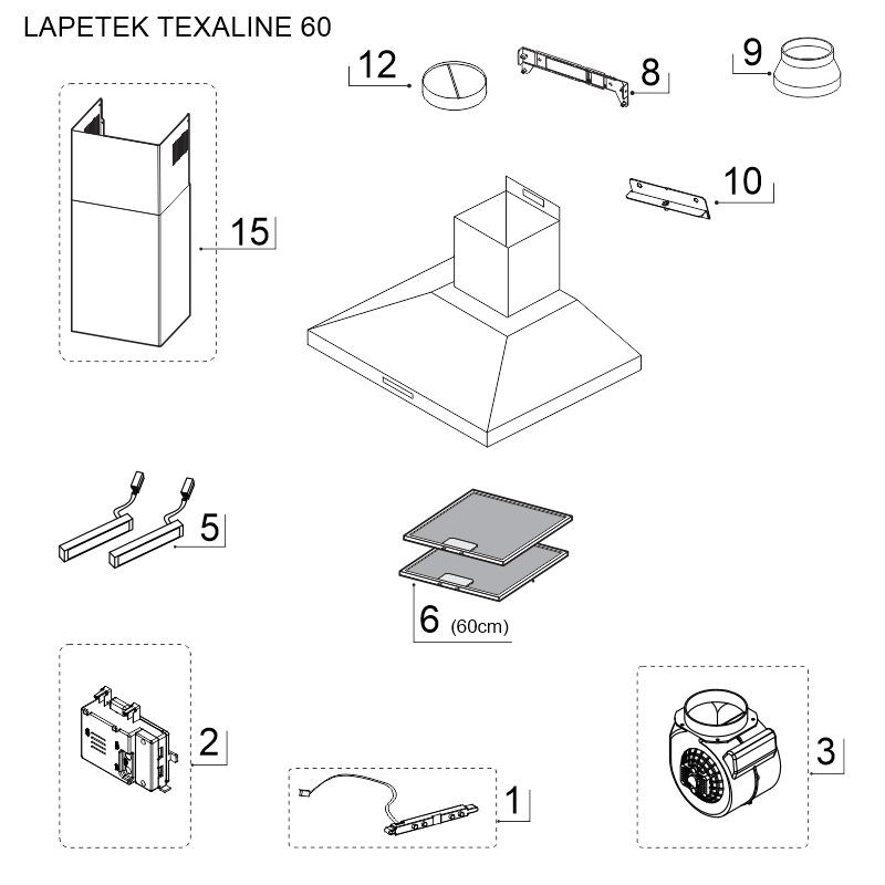 SPAREPARTS TEXALINE