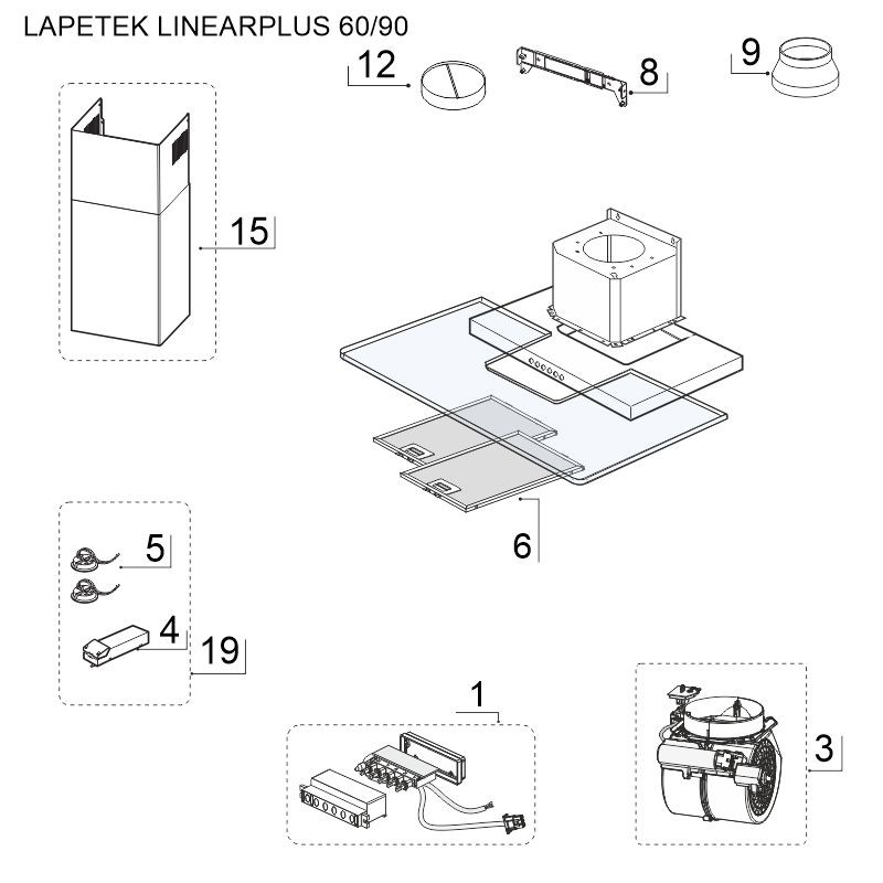 SPAREPARTS LINEARPLUS