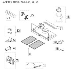 VARAOSAT TREKK-X1, X2, X3