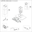 SPAREPARTS JONASLIM-X1, X2, X3