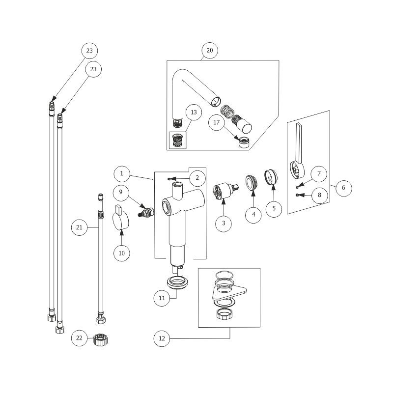 spare parts, chrome