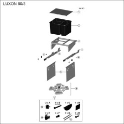 SELECT LUXON 60/3 osat