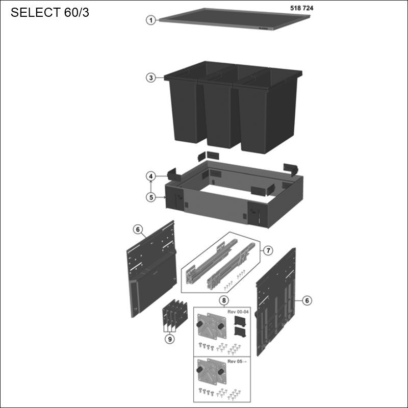 SELECT 60/3 varaosat