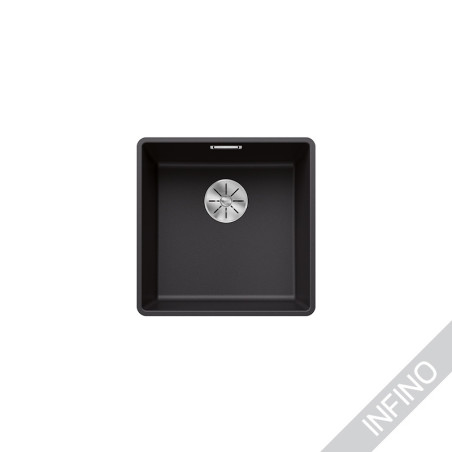 SUBLINE 400-F Silgranit matt black