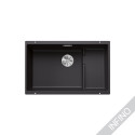 Matt black sinks, undermounted