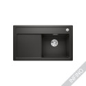 Matt black sinks, inset