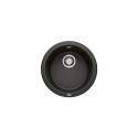 Matt black sinks, inset