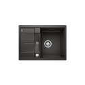 Matt black sinks, inset