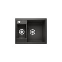 Matt black sinks, inset