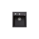 Matt black sinks, inset