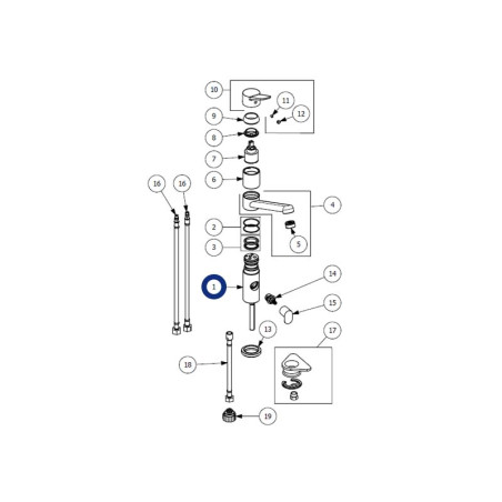 (1) Lapetek Lina 10, frame, chrome