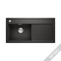 Matt black sinks, inset