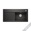 Matt black sinks, inset