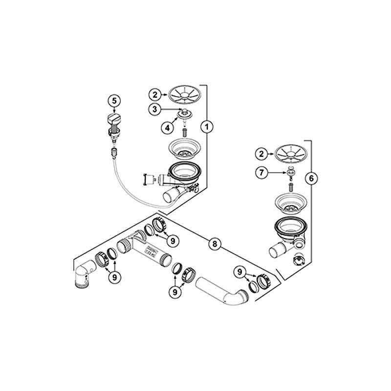 Waste fitting Infino (Adira 6 S)